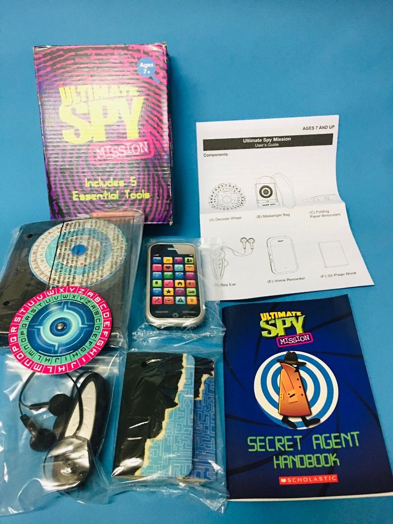 The Ultimate Spy Mission Kit on Carousell