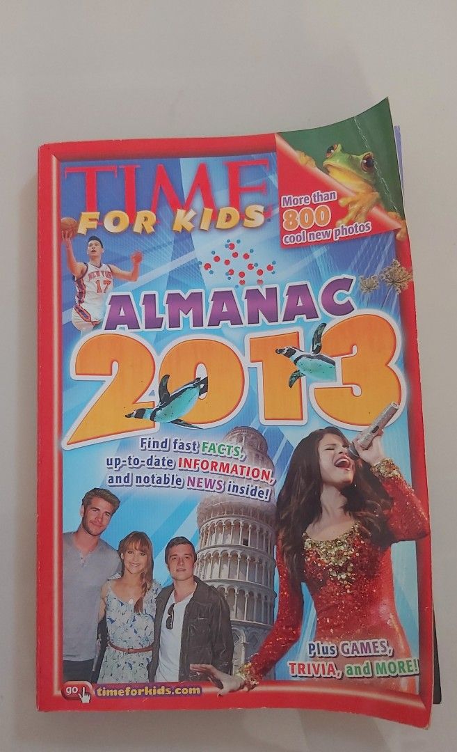 TIME for Kids (Almanac 2013) (Category: Children's Books) located in Valenzuela. Submitted by yoshi5 (Listing ID 1217084471, Image 1). Description: - 2013 edition.