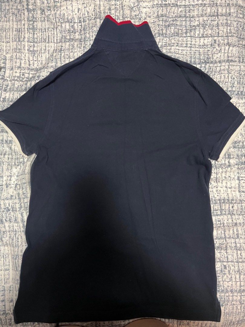 Tommy Hilfiger Polo Shirt (Navy), Men's Fashion, Tops & Sets, Tshirts & Shirts on Carousell