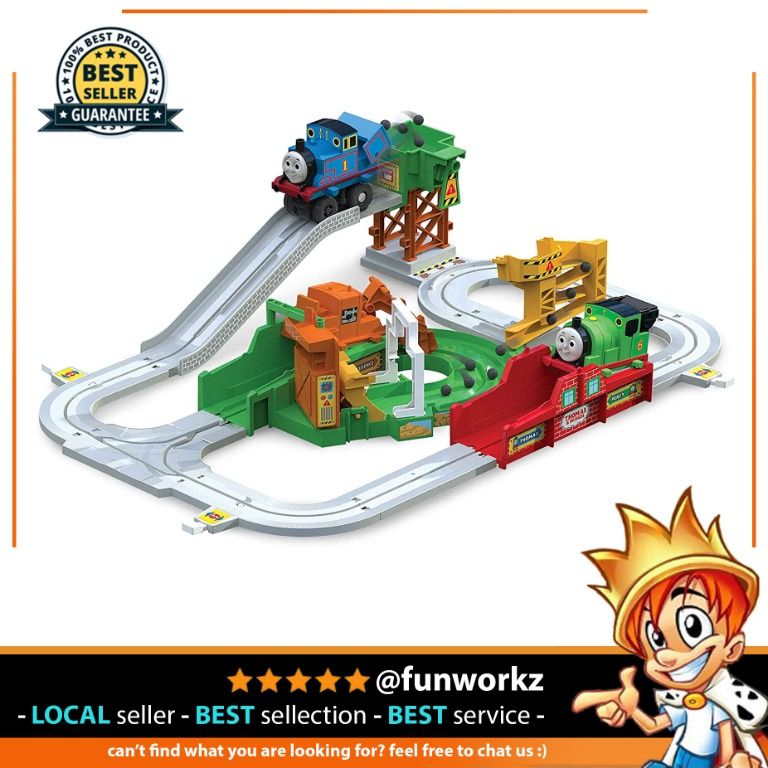Thomas the train big shop loader motorized train set