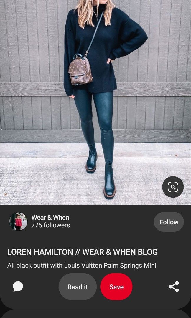 LOREN HAMILTON // WEAR & WHEN BLOG in 2023  Palm springs outfit, Louis  vuitton backpack mini, Louis vuitton bag outfit