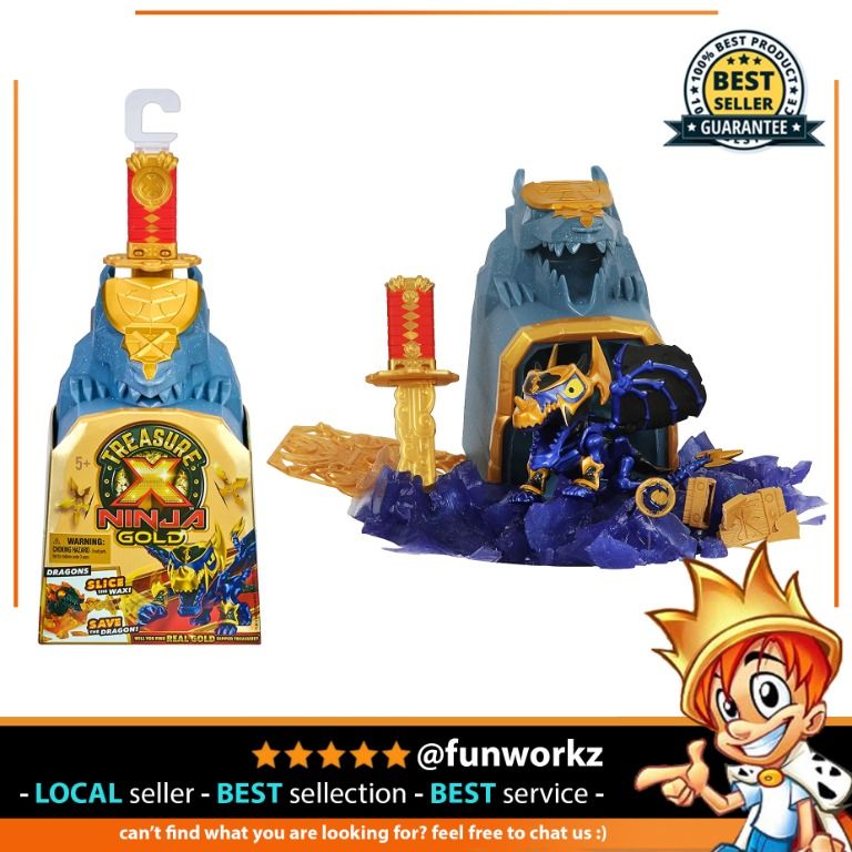 Treasure X Ninja Dragon Treasure X Ninja Dragon Gold Dog Moose Lot