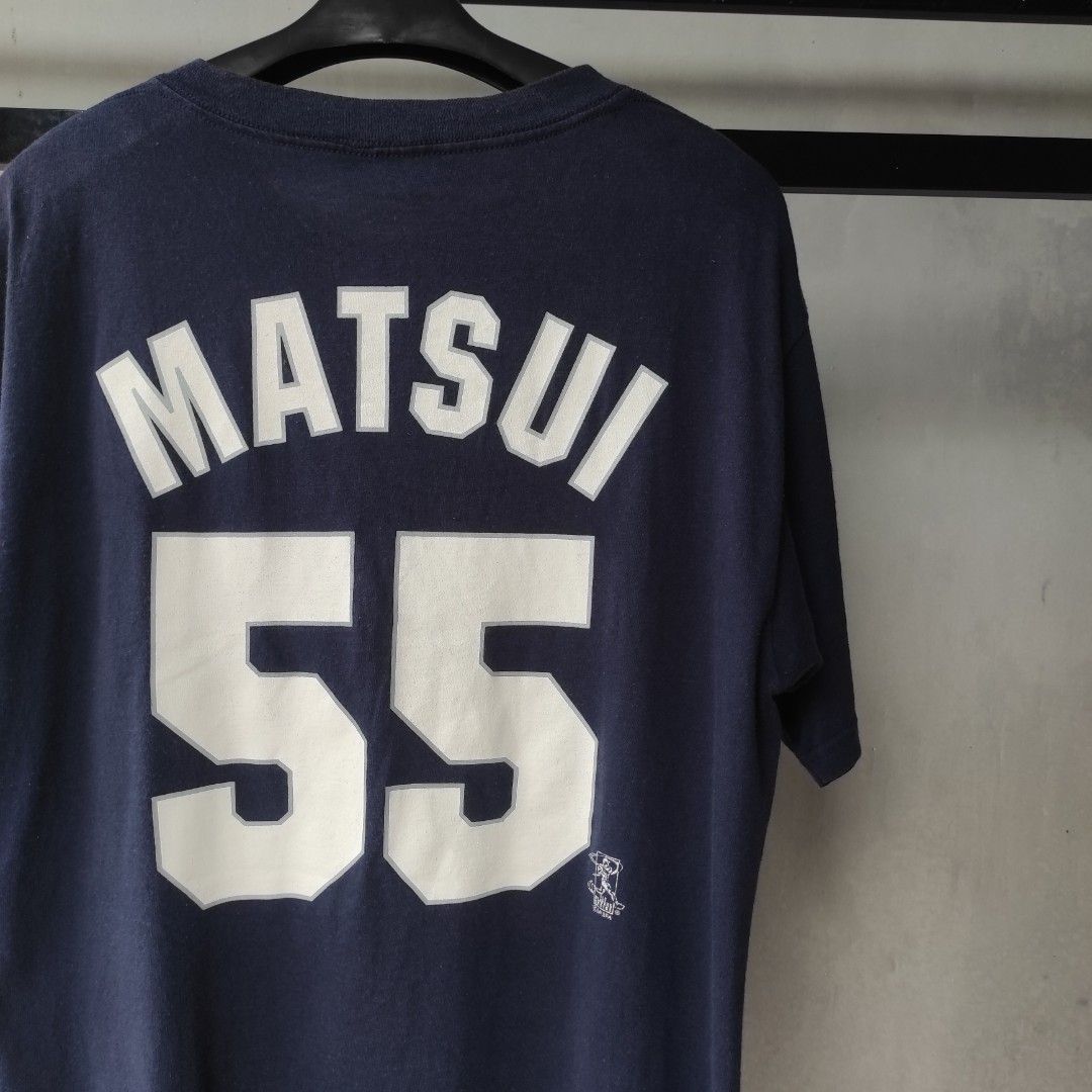 Hideki Matsui New York Yankees Men's Navy Roster Name & Number T-Shirt 