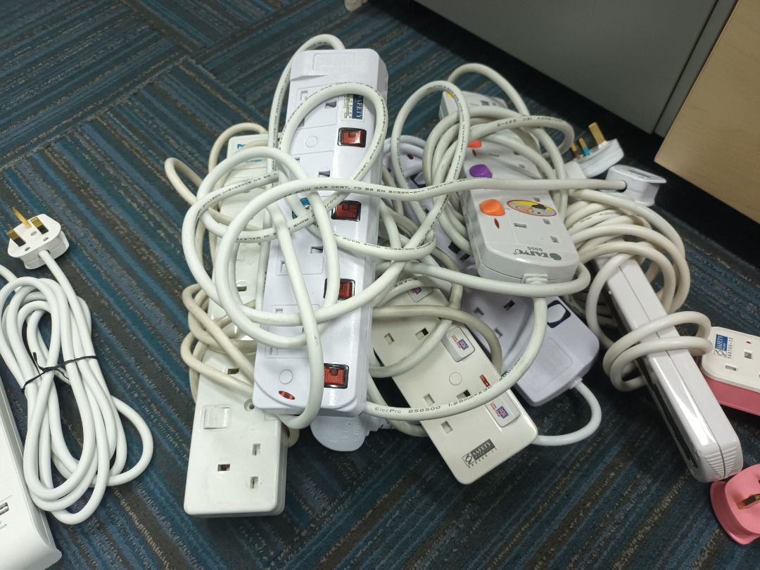 Used Extension Cables (Various Types), TV & Home Appliances, Electrical ...
