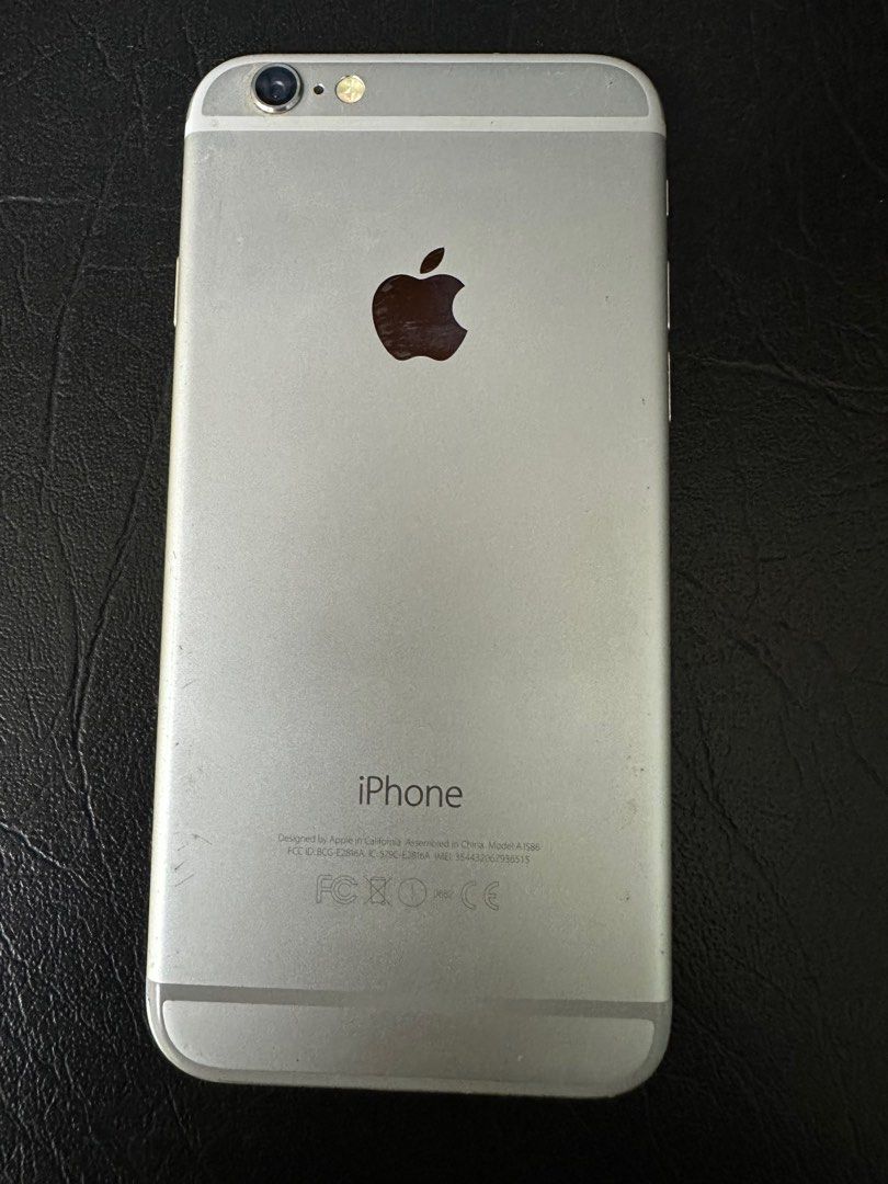 Used Iphone 6 (Category: iPhone 6 Series) located in Taguig. Submitted by myalist (Listing ID 1217097302, Image 2). Description: Used Iphone 6 16gb Battery replaced last year Touch ID needs to be repaired Discoloration on the sides of the screen With scratches Well used. Please manage your expectations P1000 only. REPRICED. Item is located in Taguig City PM me for details..
