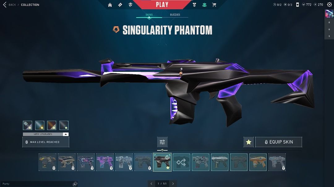Valorant Acct (Prime, Reaver, Singularity, Doodle, Hu Else Melee) on