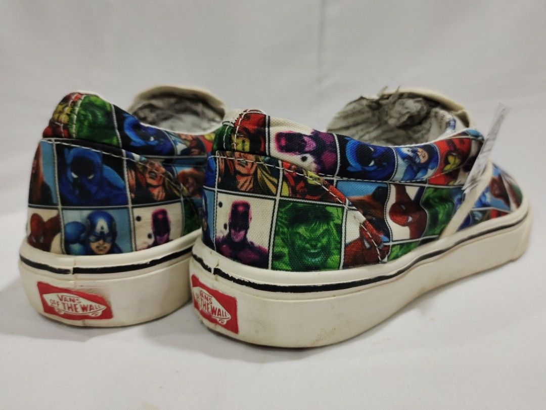 Vans marvel slip sales on