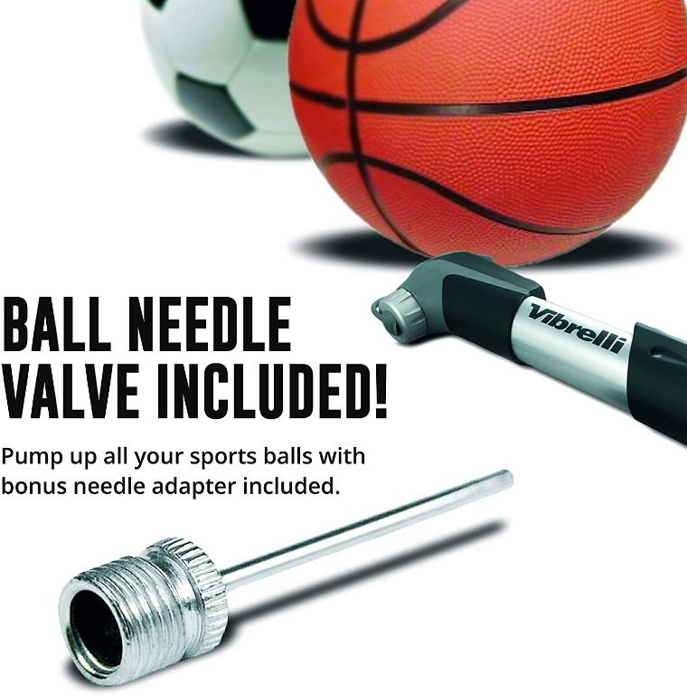 Vibrelli mini bike pump & glueless puncture repair kit sales