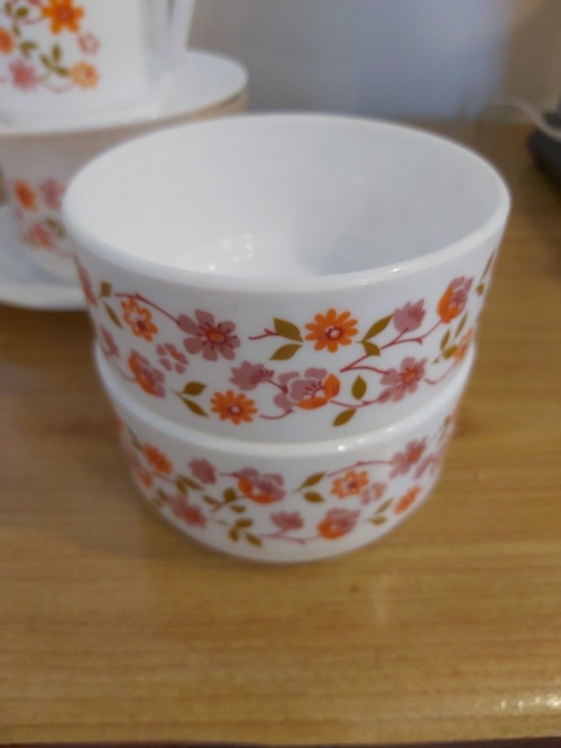 Coquetiers verrerie arcopal modèle scania vintage | Selency