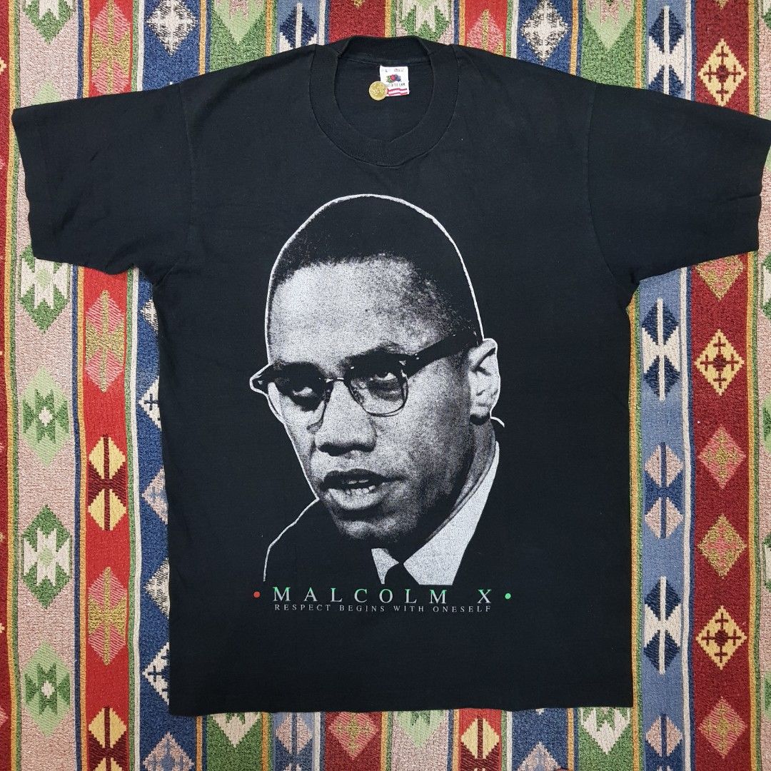 マルコムX Tシャツ XL 90s \