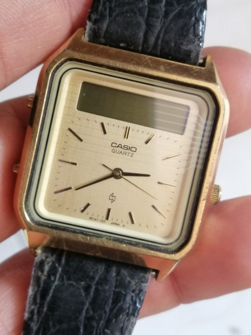 Vintage Casio digi Ana watch for repair Men s Fashion Watches