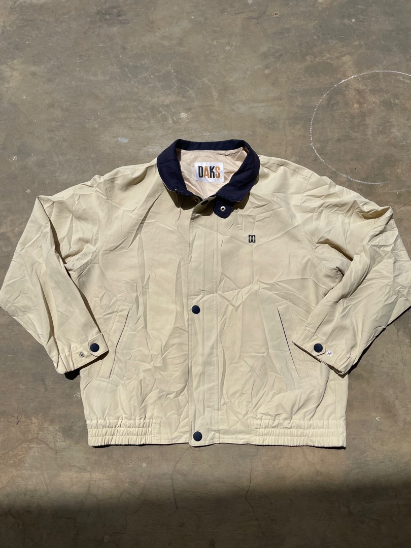 Vintage Daks Cream Harrington Jacket on Carousell