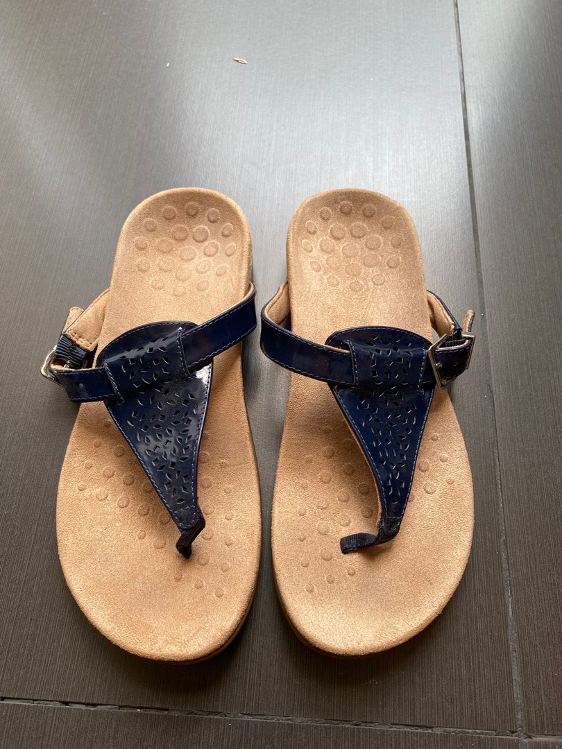 Vionic Rest Tropez navy patent