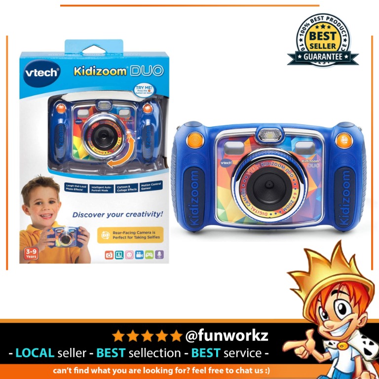 Vtech kidizoom camera blue outlet