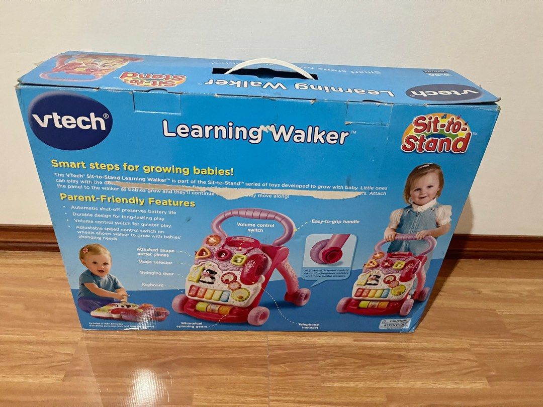 Vtech Walk VTech Sit-to-Stand Learning Walker on Carousell