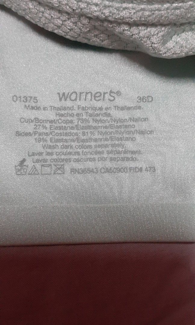 Warners Bra (36D size) from U.S, Women's Fashion, Undergarments