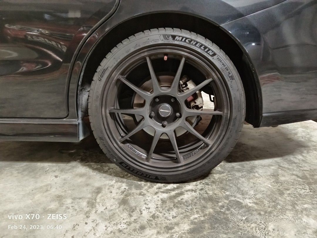 WedsSport 18 inch Rim with Michelin PS4 Tyres, Car Accessories, Tyres ...