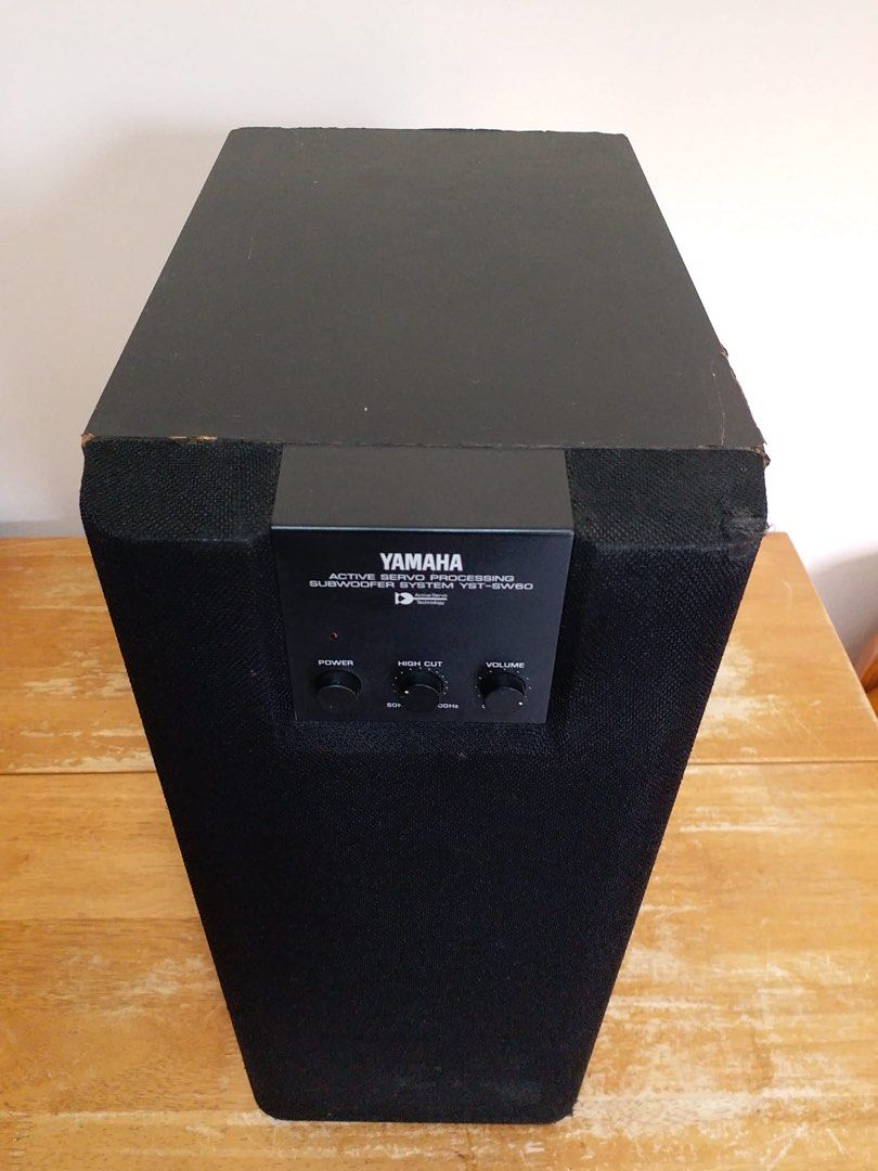 Yamaha YSTSW60 subwoofer, 音響器材, Soundbar、揚聲器、藍牙喇叭、耳擴 Carousell