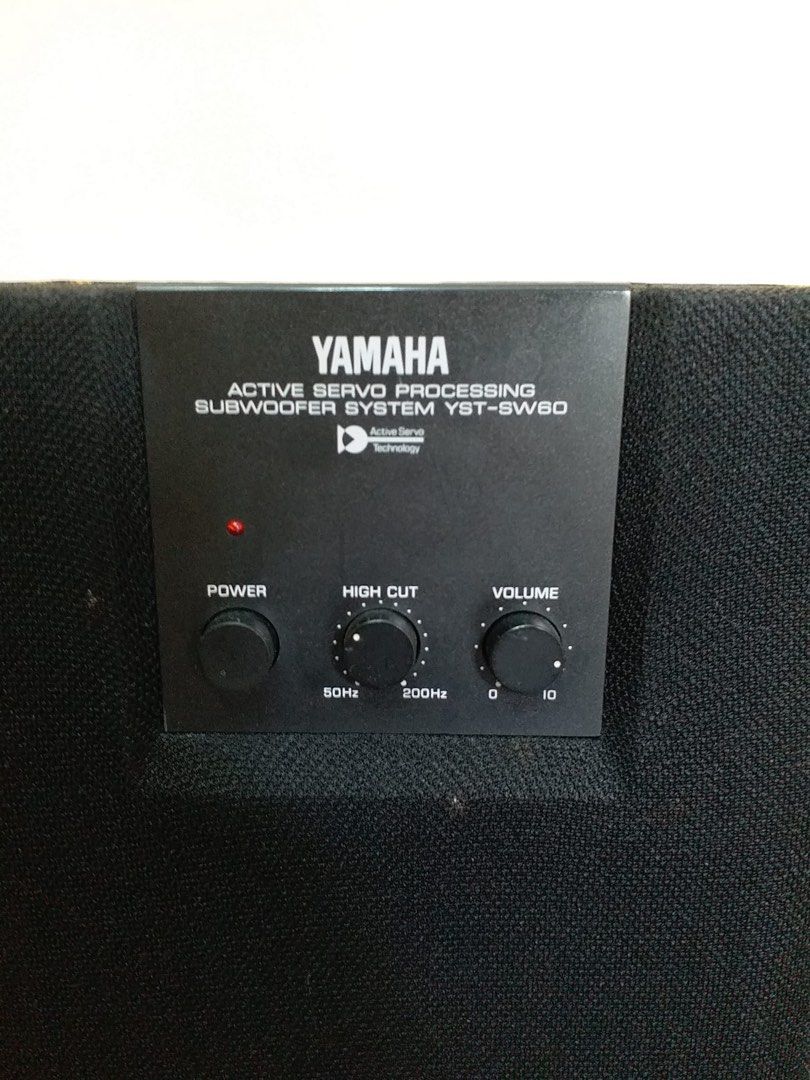 Yamaha YSTSW60 subwoofer, 音響器材, Soundbar、揚聲器、藍牙喇叭、耳擴 Carousell