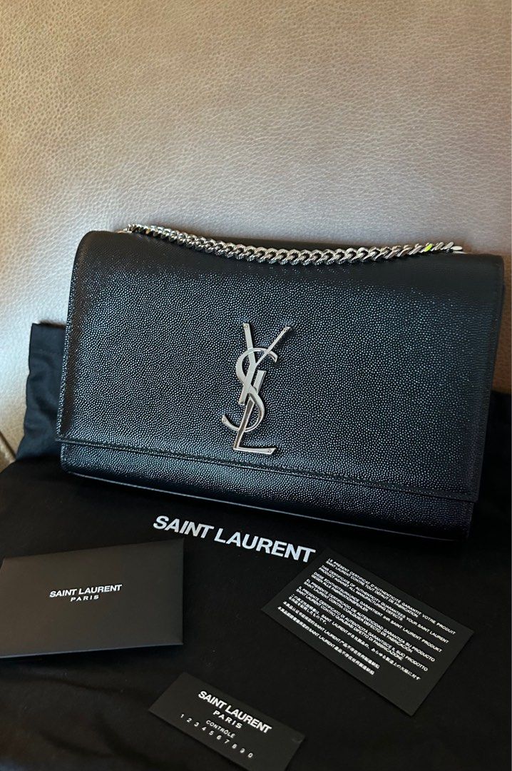 Ysl kate hot sale medium black hardware