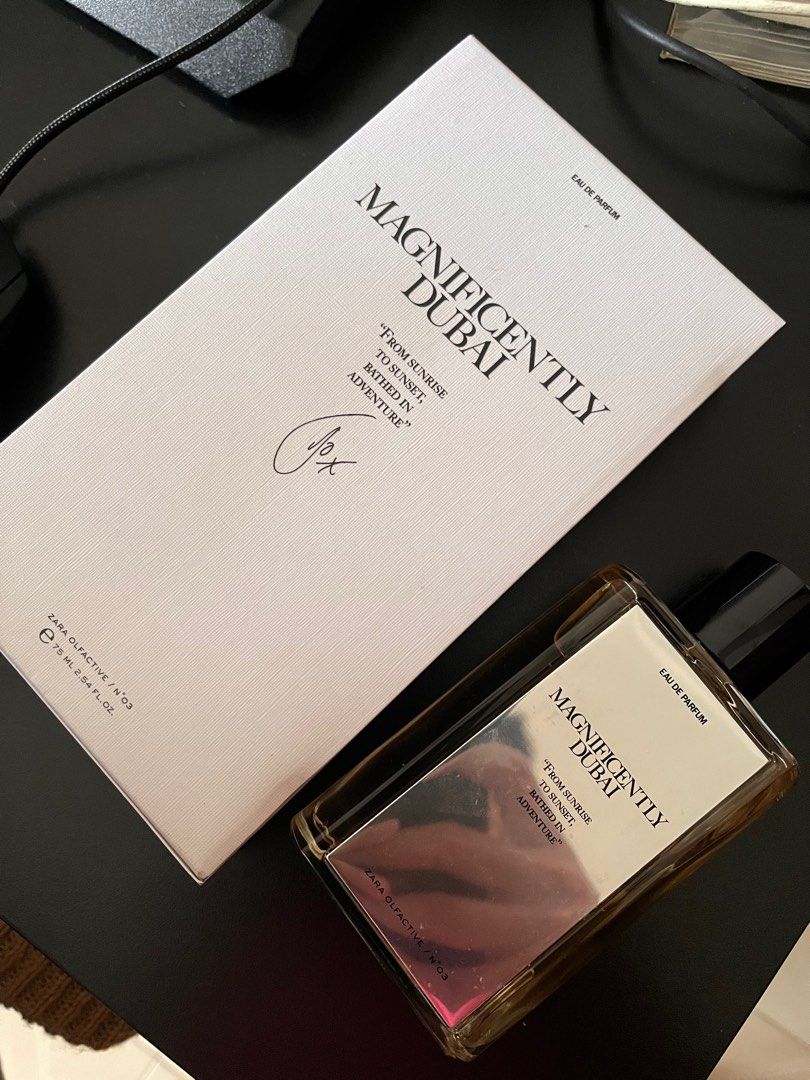 Zara Perfume Magnificently Dubai, Beauty & Personal Care, Fragrance ...