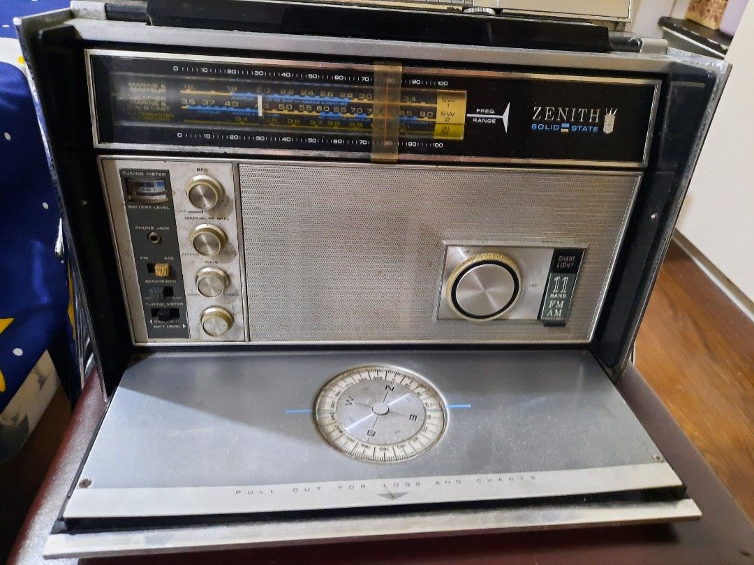 Zenith Transoceanic radio, Audio, Other Audio Equipment on Carousell