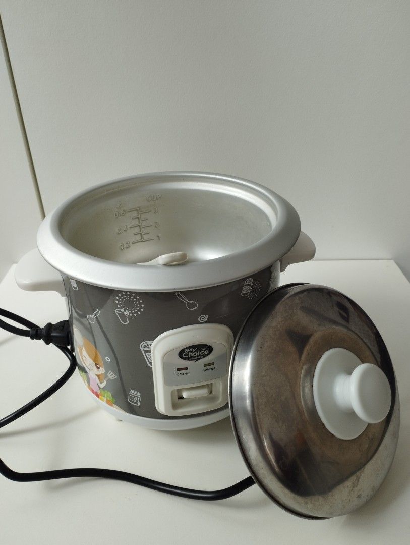 0.6litres Rice cooker by My choice (a brand of Powerpac), Furniture