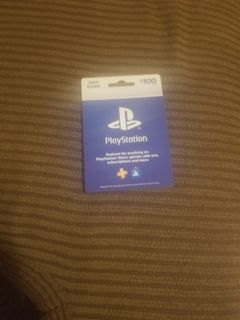 $100 Playstation store card