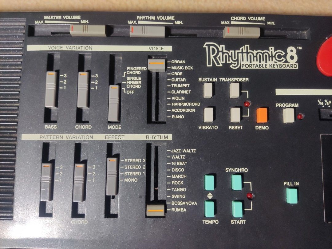 Rhythmic 8 shop portable keyboard
