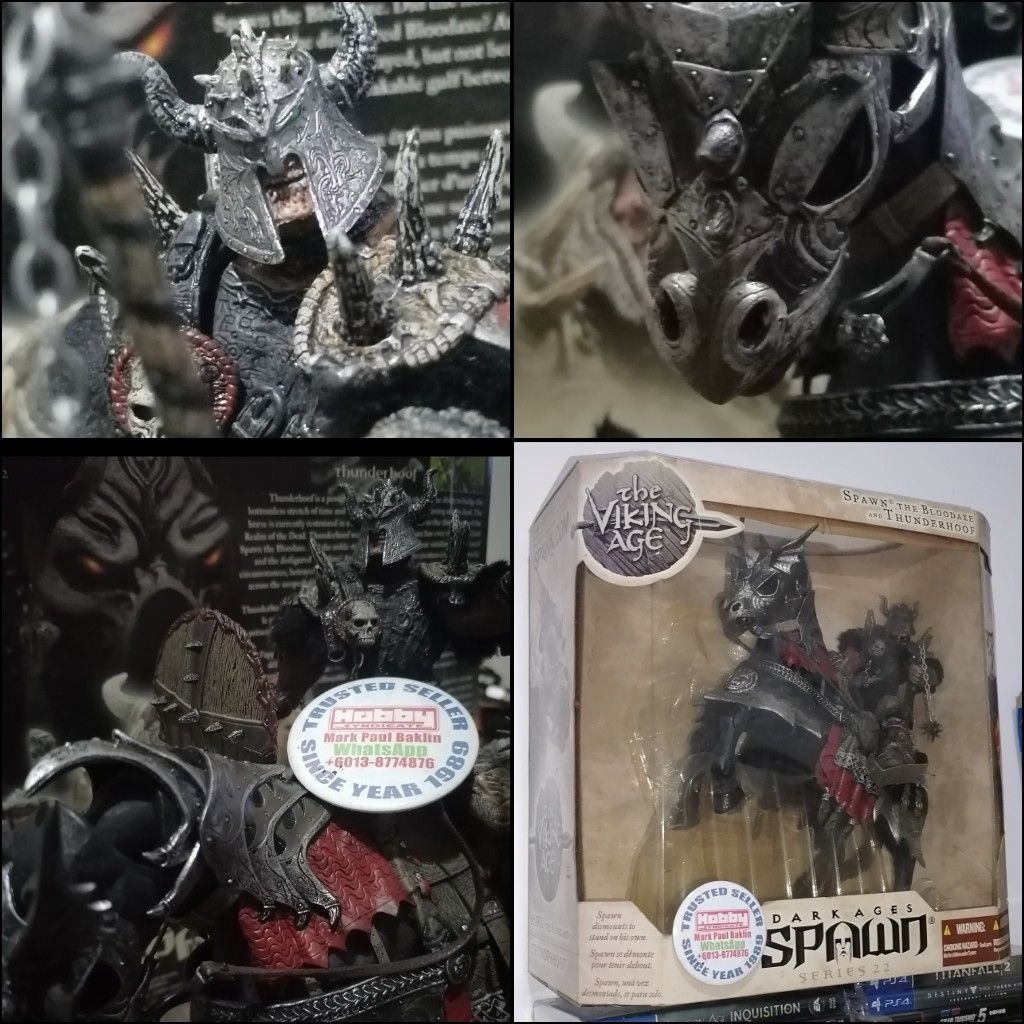 2002 Spawn Series 22 The Viking Age Complete Set of 8, Hobbies & Toys