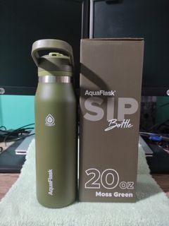 20oz Aquaflask Sip Bottle in Moss Green