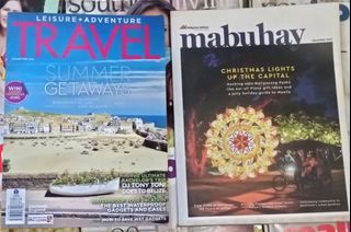2pcs Travel Magazines