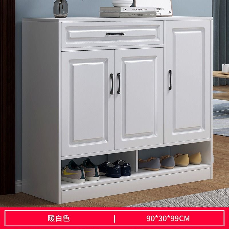 White shoe storage cabinet hot sale