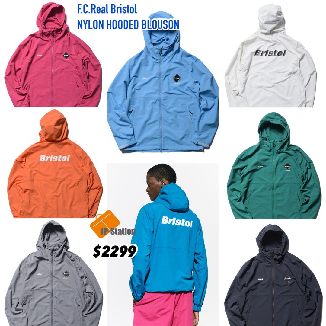 F.C.Real Bristol NYLON HOODED BLOUSON Lメンズ - ナイロンジャケット