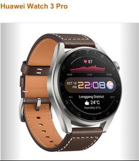 華為 Huawei Watch 3 Pro 智能手錶