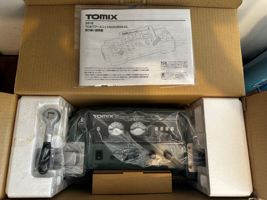 全新] Tomix 5518 鐵路控制器TCS power Unit N-DU204-CL, 玩具收藏品
