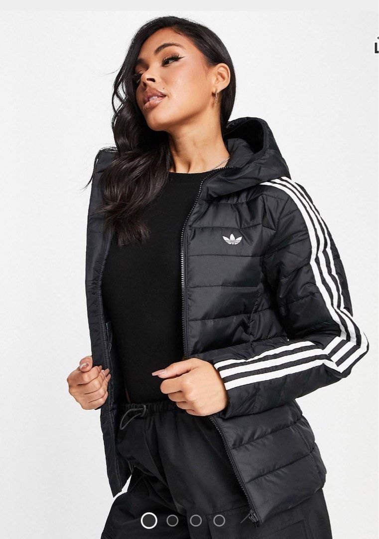 Adidas Original Slim Puffer Jacket UK18, Women's Fashion, Coats ...