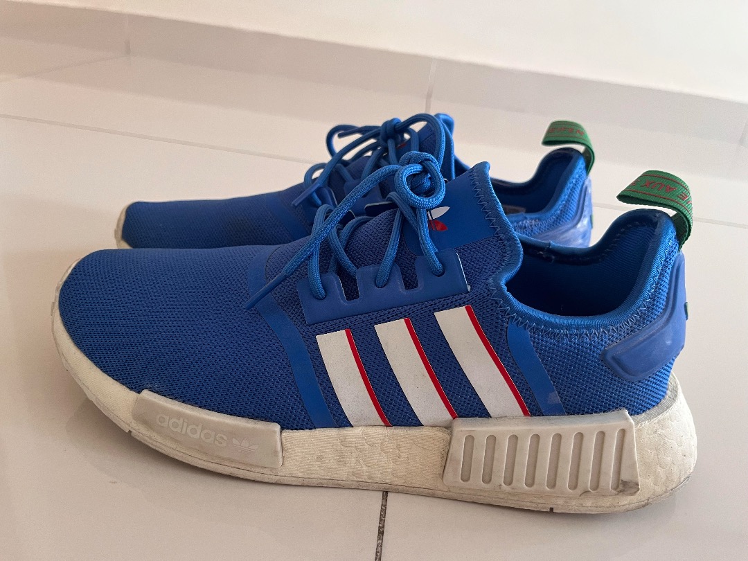 Adidas Originals Men NMD R1 Boost Blue Italy GX9886 ()