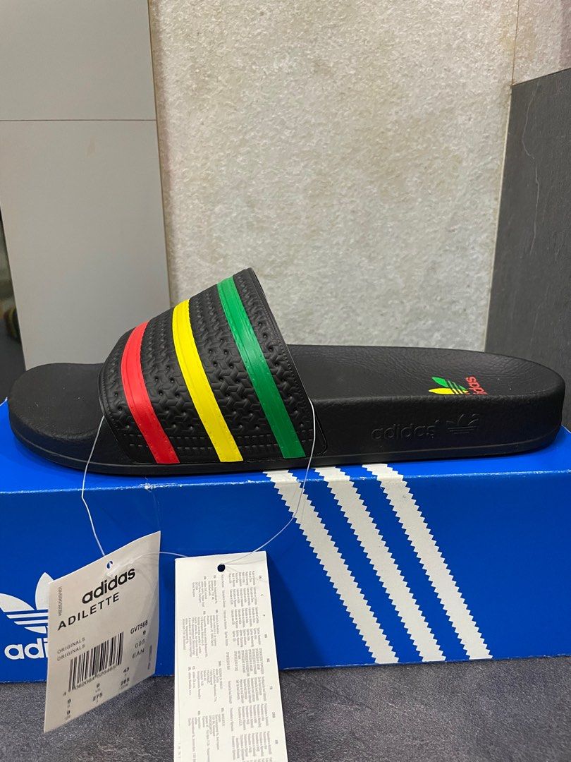 Adidas original logo rasta hotsell