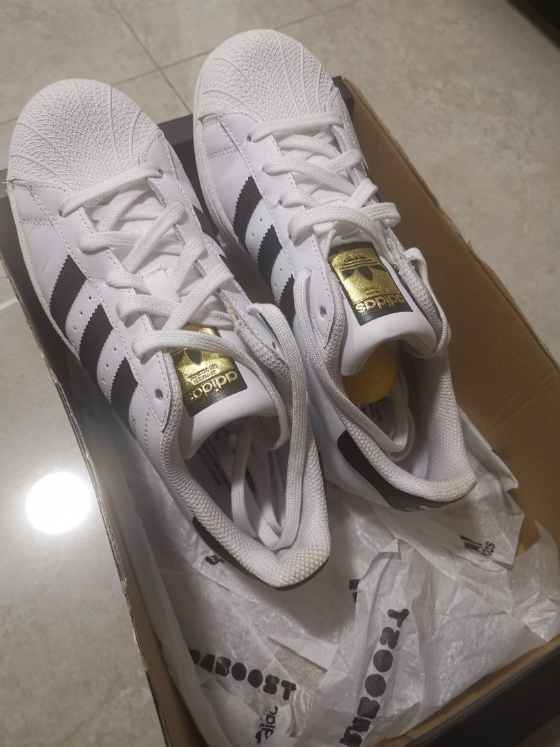 Adidas Superstar sized Uk6 worn only once Women s Fashion Footwear Sneakers on Carousell