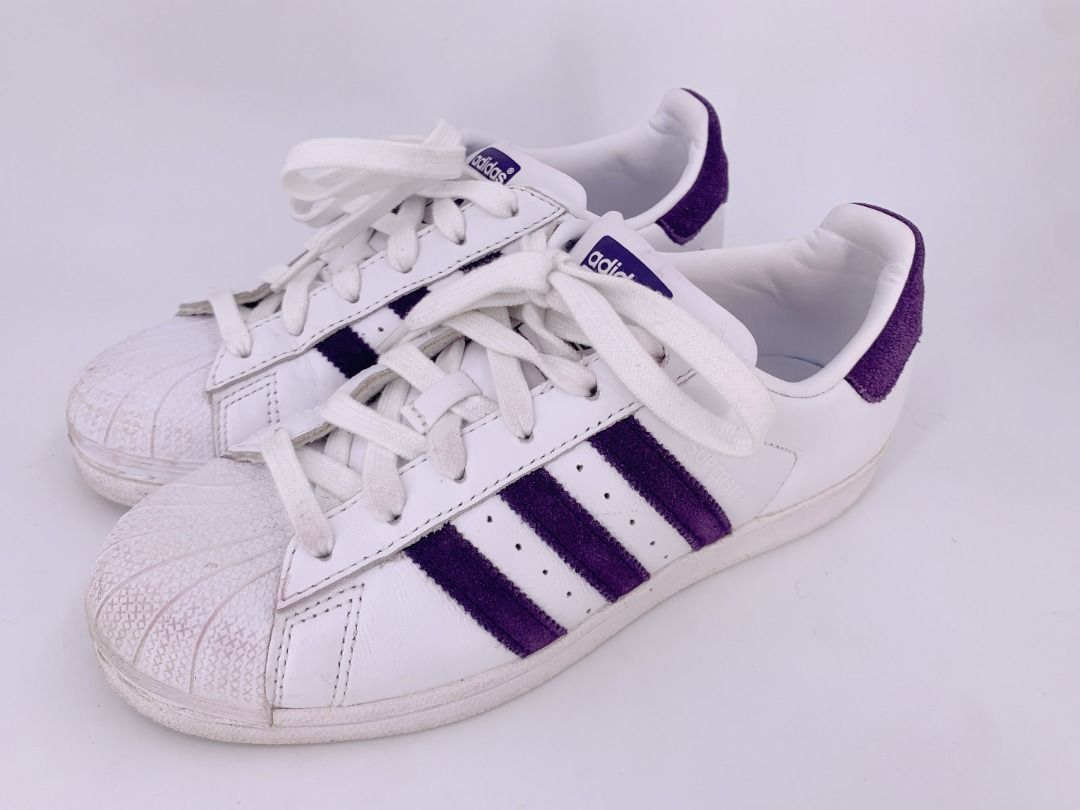 Adidas superstar tech purple deals