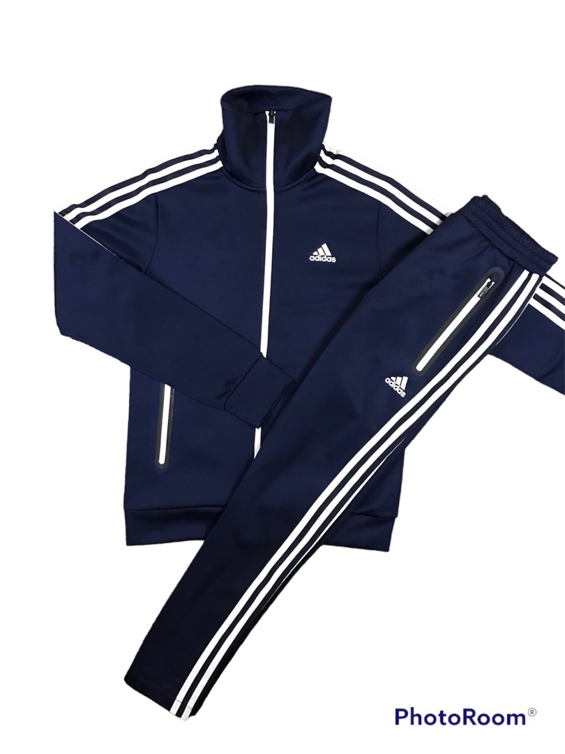 Adidas tech-fleece track suit jacket and pants on Carousell
