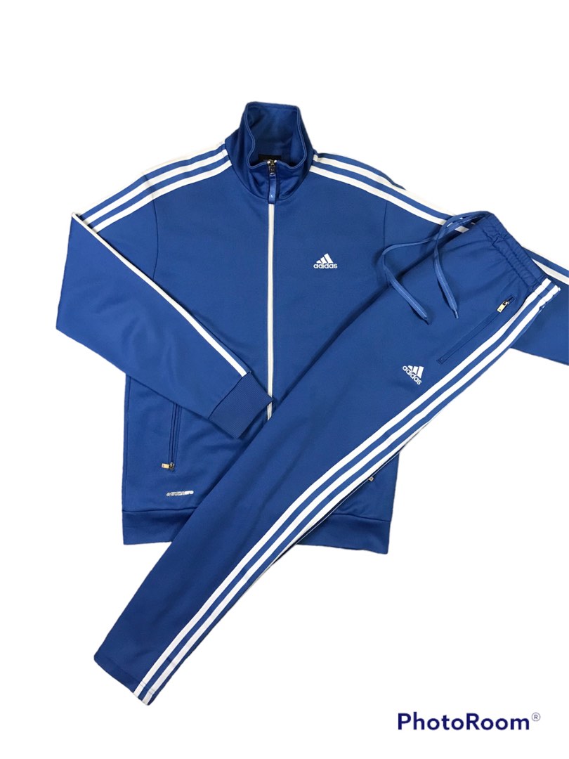 ADIDAS TRACK SUIT JACKET AND PANTS, Men's Fashion, Activewear on Carousell