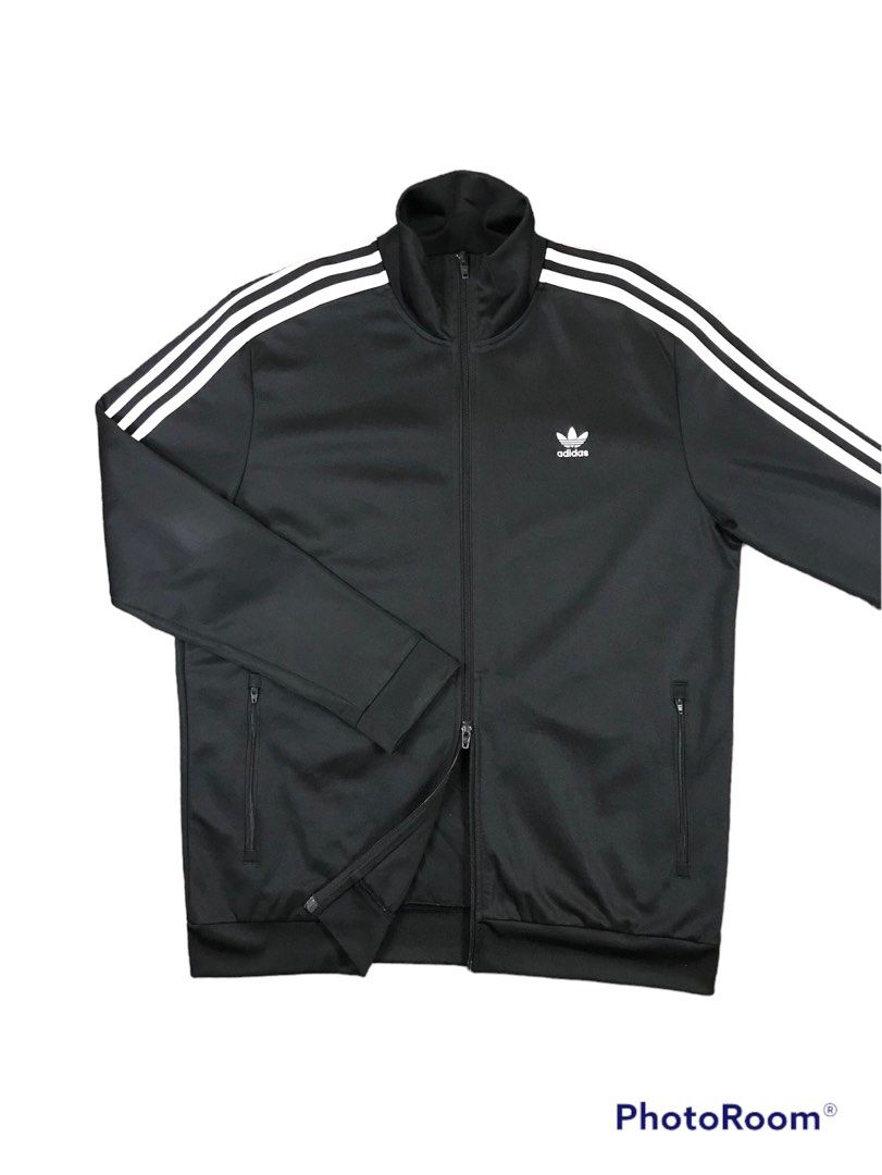 Adidas trefoil track jacket, Men's Fashion, Activewear on Carousell