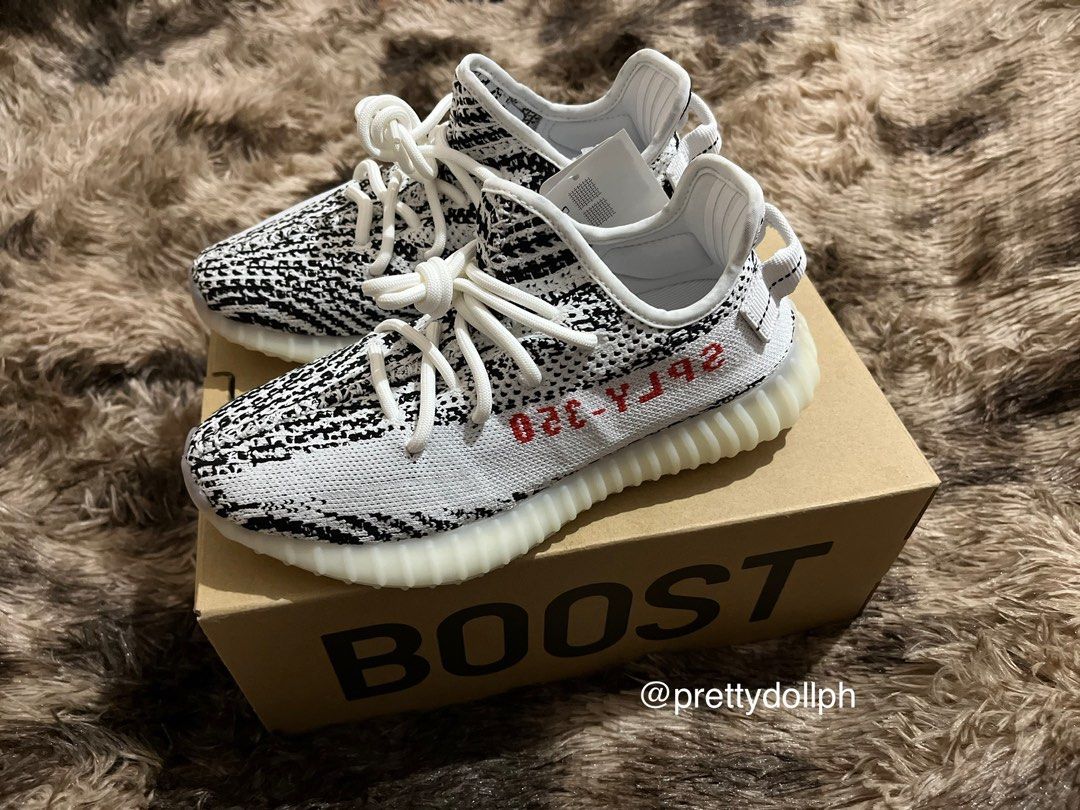Zebra yeezy size sales 5