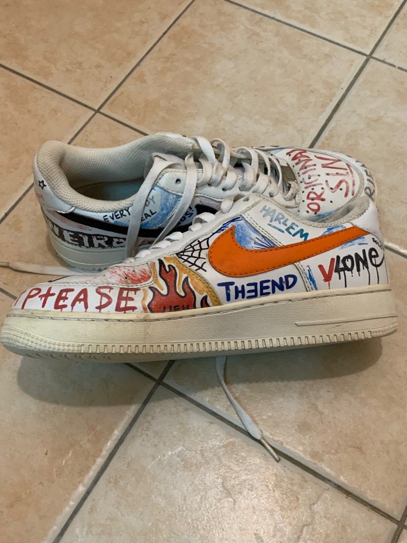 suelo Maduro temblor Air Force X Vlone X Pauly, Men's Fashion, Footwear, Sneakers on Carousell