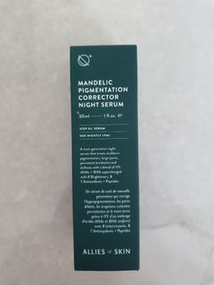 Allies of skin mandelic night serum