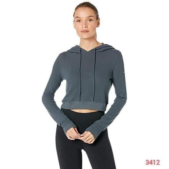 Alo Yoga Getaway Cropped Hoodie