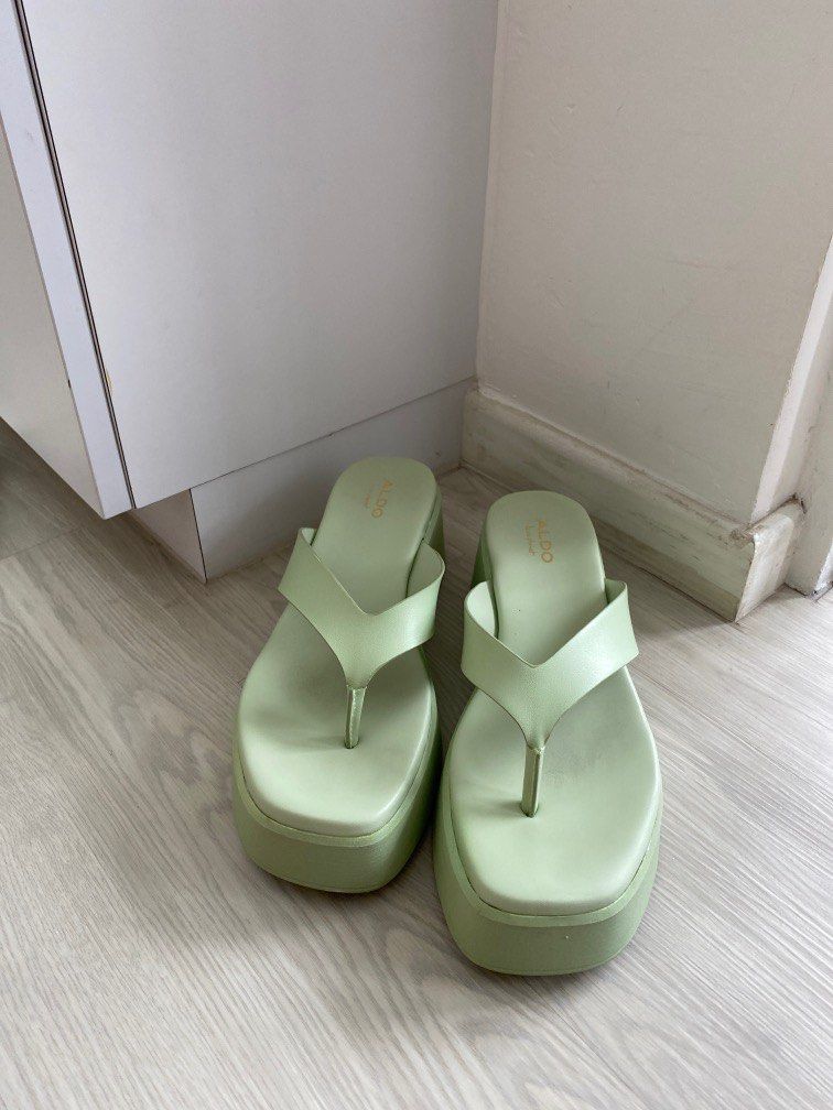 Aldo flatform sandals on sale