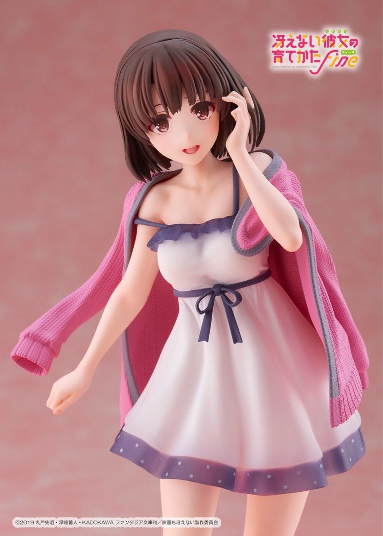 Anime Saekano - Saenai Heroine no Sodatekata - Kato Megumi - Coreful Figure  - Roomwear ver. figure (Taito), Hobbies & Toys, Toys & Games on Carousell